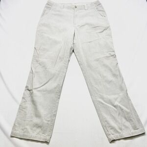 Vintage Columbia Corduroy Pants Womens 14 Gray Cotton Regular Slash Pockets